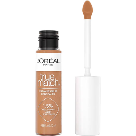 L'ORÉAL PARIS True Match Radiant Serum Concealer with Hyaluronic Acid, N8 Medium Deep, 0.33 fl oz-071249684832-LR-351857-1-LR eShop