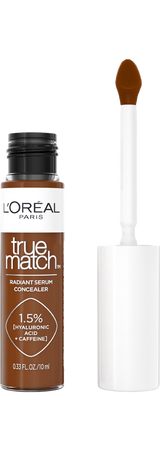L'ORÉAL PARIS True Match Radiant Serum Concealer with Hyaluronic Acid, W10.5 Deep, 0.33 fl oz-071249684771-LR-351847-1-LR eShop