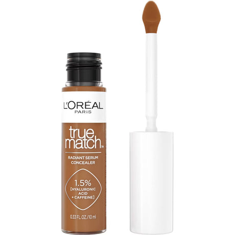 L'ORÉAL PARIS True Match Radiant Serum Concealer with Hyaluronic Acid, W9.5 Deep, 0.33 fl oz-071249684801-LR-351867-1-LR eShop