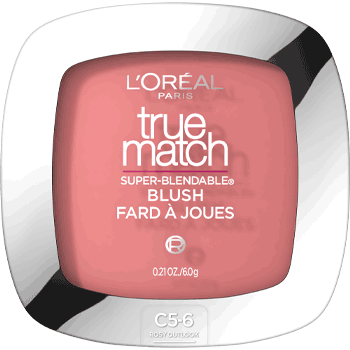 L'ORÉAL PARIS True Match Super-Blendable Blush, Soft Powder Texture, C5-6 Rosy Outlook, 0.21 oz.-071249017524-LR-170365-1-LR eShop