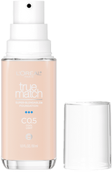 L'ORÉAL PARIS True Match Super-Blendable Foundation, Medium Coverage, C0.5, Light, 1 fl. oz.-071249671689-LR-347271-1-LR eShop