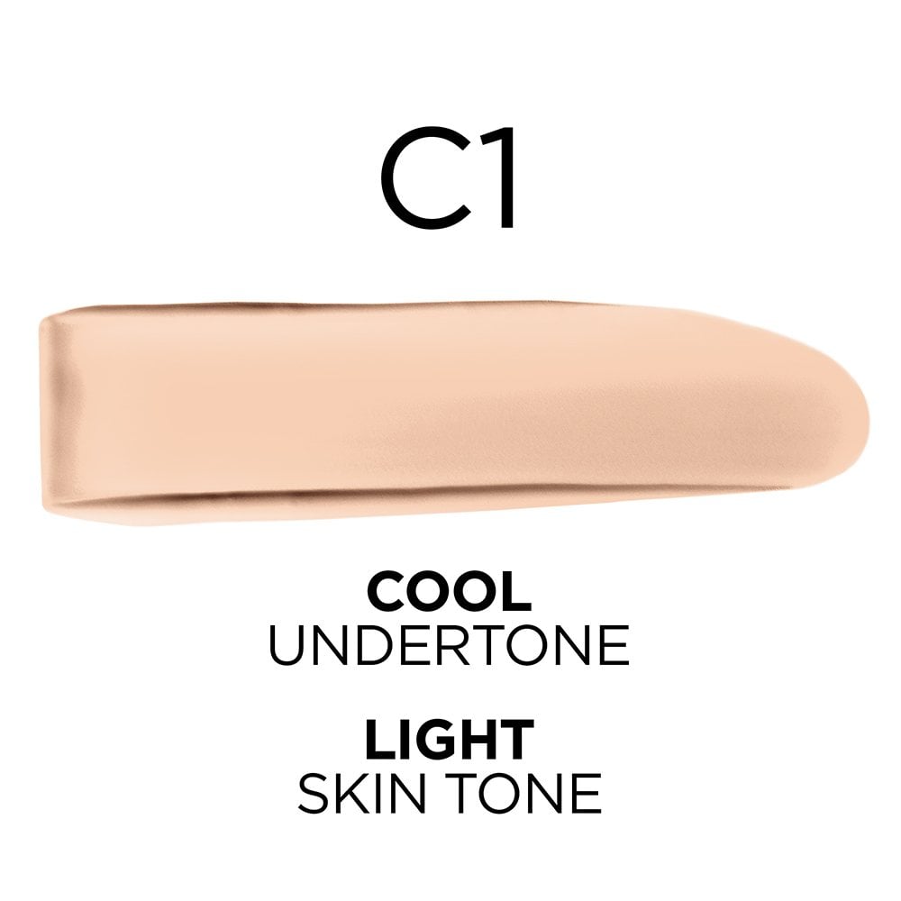 L'ORÉAL PARIS True Match Super-Blendable Foundation, Medium Coverage, C1, Light, 1 fl. oz.-071249671498-LR-347290-2-LR eShop