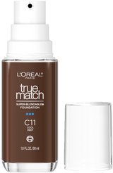 L'ORÉAL PARIS True Match Super-Blendable Foundation, Medium Coverage, C11, Deep, 1 fl. oz.-071249671597-LR-347252-1-LR eShop