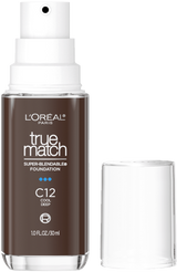 L'ORÉAL PARIS True Match Super-Blendable Foundation, Medium Coverage, C12, Deep, 1 fl. oz.-071249671634-LR-347269-1-LR eShop