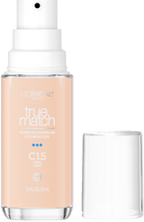L'ORÉAL PARIS True Match Super-Blendable Foundation, Medium Coverage, C1.5, Light, 1 fl. oz.-071249671504-LR-347291-1-LR eShop