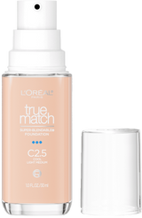 L'ORÉAL PARIS True Match Super-Blendable Foundation, Medium Coverage, C2.5, Light Medium, 1 fl. oz.-071249671740-LR-347282-1-LR eShop