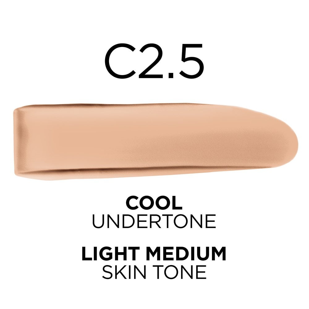 L'ORÉAL PARIS True Match Super-Blendable Foundation, Medium Coverage, C2.5, Light Medium, 1 fl. oz.-071249671740-LR-347282-2-LR eShop