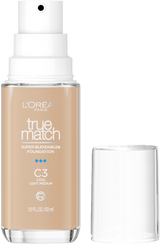 L'ORÉAL PARIS True Match Super-Blendable Foundation, Medium Coverage, C3, Light Medium, 1 fl. oz.-071249671610-LR-347253-1-LR eShop