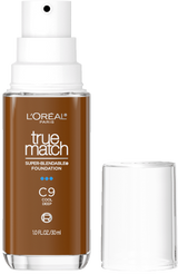 L'ORÉAL PARIS True Match Super-Blendable Foundation, Medium Coverage, C9, Deep, 1 fl. oz.-071249671641-LR-347261-1-LR eShop