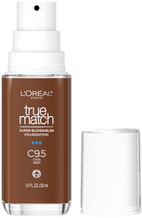 L'ORÉAL PARIS True Match Super-Blendable Foundation, Medium Coverage, C9.5, Deep, 1 fl. oz.-071249671733-LR-347287-1-LR eShop