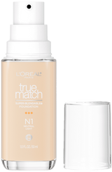 L'ORÉAL PARIS True Match Super-Blendable Foundation, Medium Coverage, N1, Light, 1 fl. oz.-071249671870-LR-347266-1-LR eShop