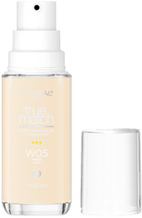 L'ORÉAL PARIS True Match Super-Blendable Foundation, Medium Coverage, W0.5, Light, 1 fl. oz.-071249671603-LR-347265-1-LR eShop