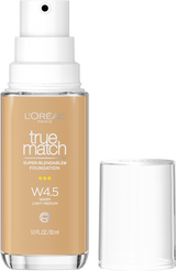 L'ORÉAL PARIS True Match Super-Blendable Foundation, Medium Coverage, W4.5, Light Medium , 1 fl. oz.-071249671696-LR-347270-1-LR eShop