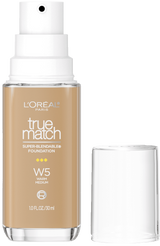 L'ORÉAL PARIS True Match Super-Blendable Foundation, Medium Coverage, W5, Medium, 1 fl. oz.-071249671856-LR-347295-1-LR eShop