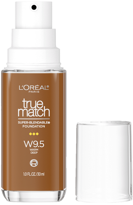 L'ORÉAL PARIS True Match Super-Blendable Foundation, Medium Coverage, W9.5, Deep, 1 fl. oz.-071249671665-LR-347257-1-LR eShop