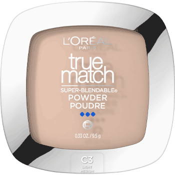 L'ORÉAL PARIS True Match Super-Blendable Oil Free Makeup Powder, C3 Light Medium, 0.33 oz.-071249033432-LR-167906-1-LR eShop