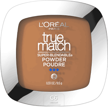 L'ORÉAL PARIS True Match Super-Blendable Oil Free Makeup Powder, C6 Medium, 0.33 oz.-071249033593-LR-167910-1-LR eShop