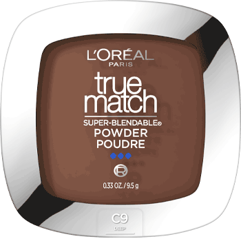 L'ORÉAL PARIS True Match Super-Blendable Oil Free Makeup Powder, C9 Deep, 0.34 oz-071249683842-LR-351836-1-LR eShop