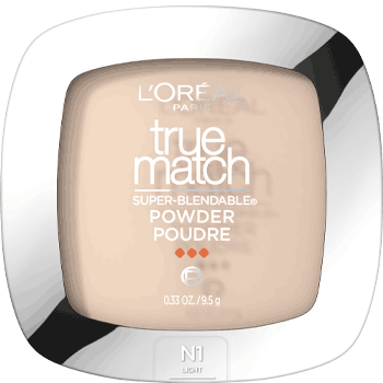 L'ORÉAL PARIS True Match Super-Blendable Oil Free Makeup Powder, N1 Light, 0.33 oz.-071249017173-LR-167896-1-LR eShop
