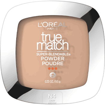 L'ORÉAL PARIS True Match Super-Blendable Oil Free Makeup Powder, N4 Light Medium, 0.33 oz.-071249017227-LR-167899-1-LR eShop