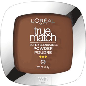 L'ORÉAL PARIS True Match Super-Blendable Oil Free Makeup Powder, W10 Deep, 0.34 oz-071249683835-LR-351864-1-LR eShop
