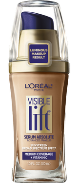 L'ORÉAL PARIS Visible Lift Serum Absolute Lightweight Foundation, 154 Sun Beige, 1 oz-071249178980-LR-212024-1-LR eShop