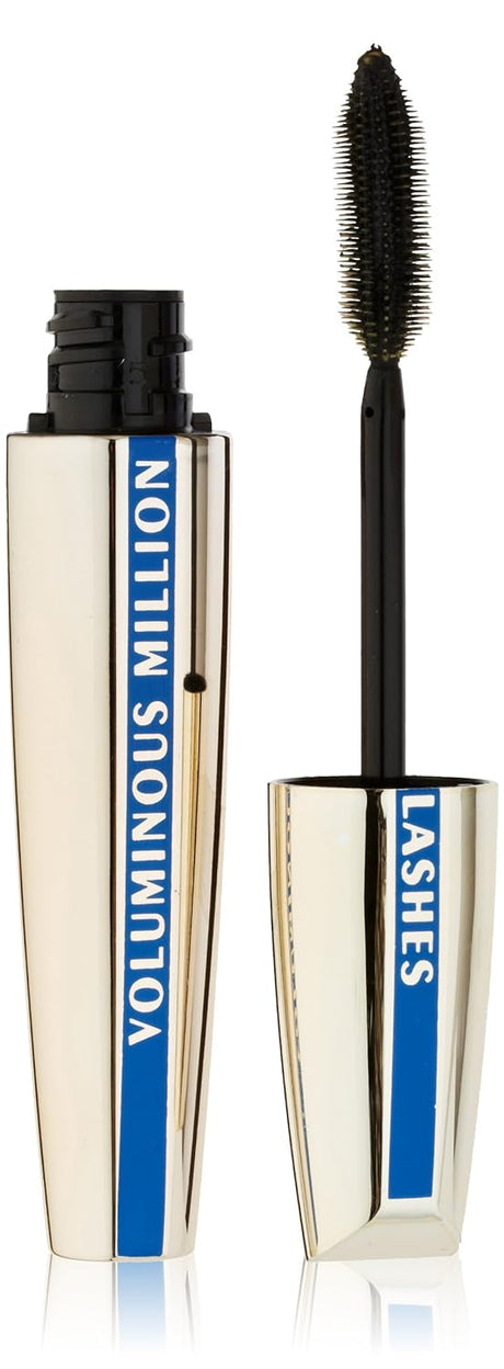 L'ORÉAL PARIS Voluminous Million Lashes Waterproof Mascara, 670 Blackest Black Waterproof, 0.32 fl. oz.-071249195482-LR-219016-1-LR eShop