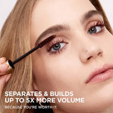 L'ORÉAL PARIS Voluminous Original Washable Bold Eye Mascara, 950 Deep Burgundy, 0.28 fl. oz.-071249372029-LR-323057-6-LR eShop