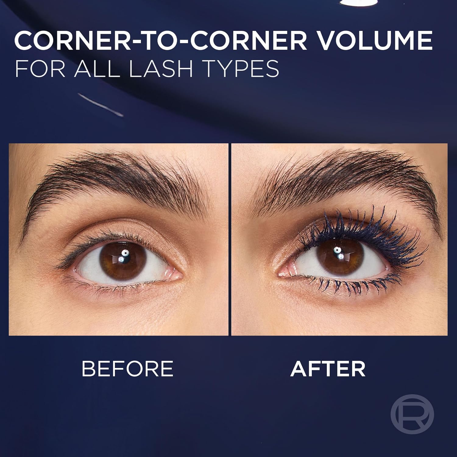 L'ORÉAL PARIS Voluminous Panorama Chromatic Mascara, 706 Blue