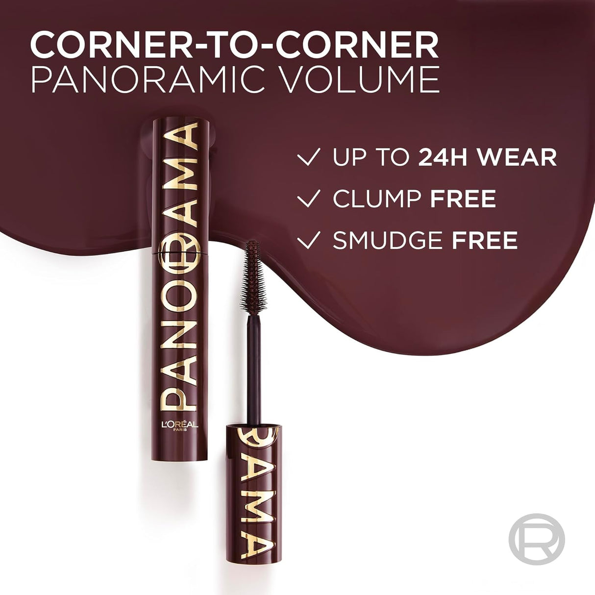 L'ORÉAL PARIS Voluminous Panorama Chromatic Mascara, 707 Burgundy Cashmere-071249702413-LR-360299-7-LR eShop