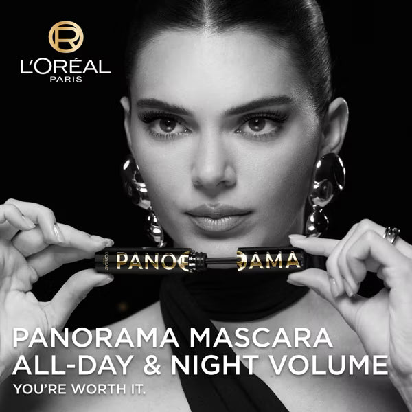 L'ORÉAL PARIS Voluminous Panorama Volumizing and Lengthening Mascara, 704 All Night Black, 0.33 fl oz-071249690673-LR-356334-5-LR eShop