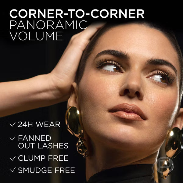 L'ORÉAL PARIS Voluminous Panorama Volumizing and Lengthening Mascara, 704 All Night Black, 0.33 fl oz-071249690673-LR-356334-8-LR eShop