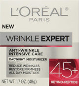 L'ORÉAL PARIS Wrinkle Expert 45+ Anti-Aging Cream Day & Night Moisturizer with Retino-Peptides, 1.7 oz-071249318836-LR-318779-1-LR eShop