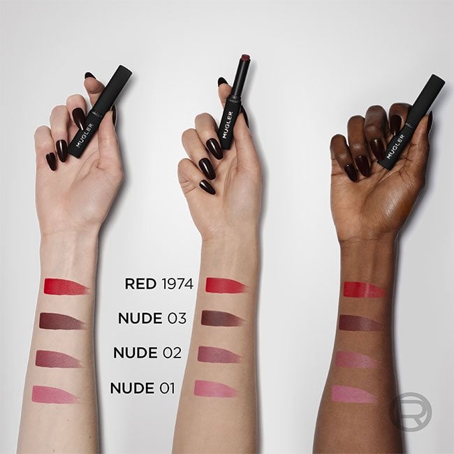 L'ORÉAL PARIS x Muglar Semi-matte Lipstick with a Moisturising Effect - Red 1974-3600524234676-LR-361259-6-LR eShop