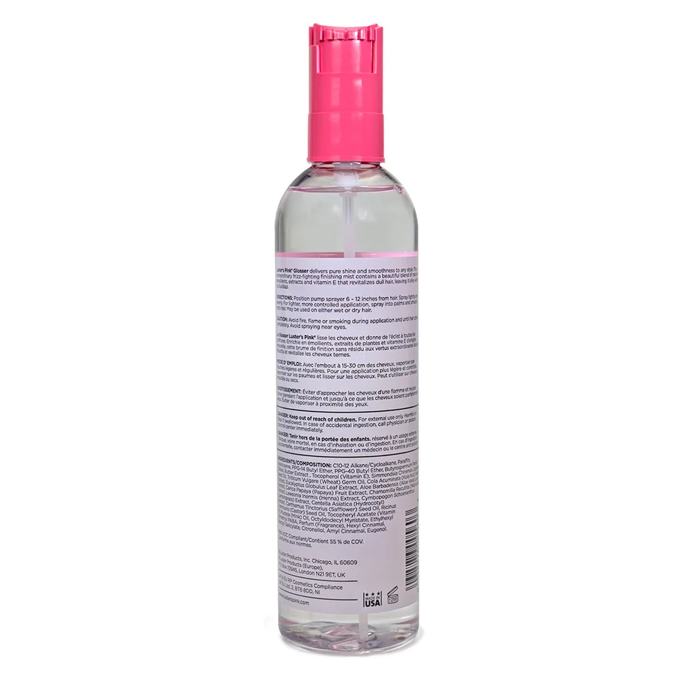 Luster's Pink Glosser Extraordinary Shine & Finishing Mist, 8 oz-038276005603-LR-225015-2-LR eShop