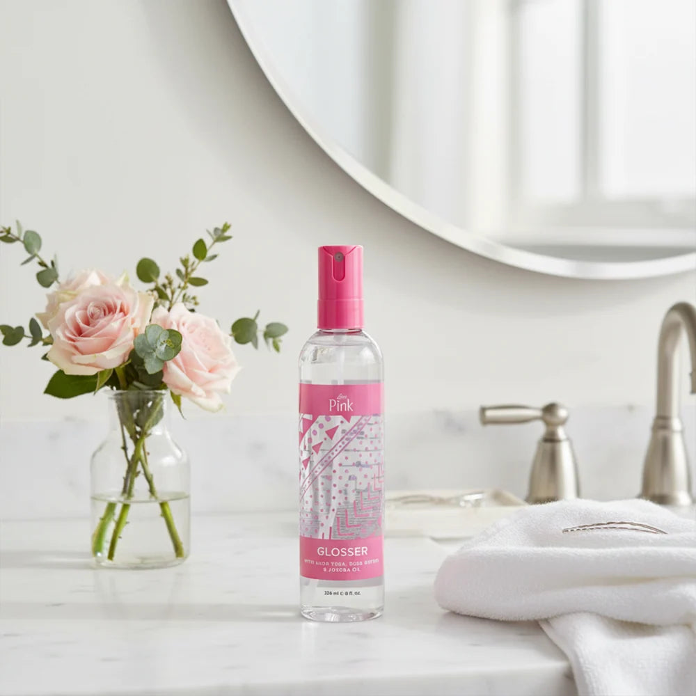 Luster's Pink Glosser Extraordinary Shine & Finishing Mist, 8 oz-038276005603-LR-225015-4-LR eShop