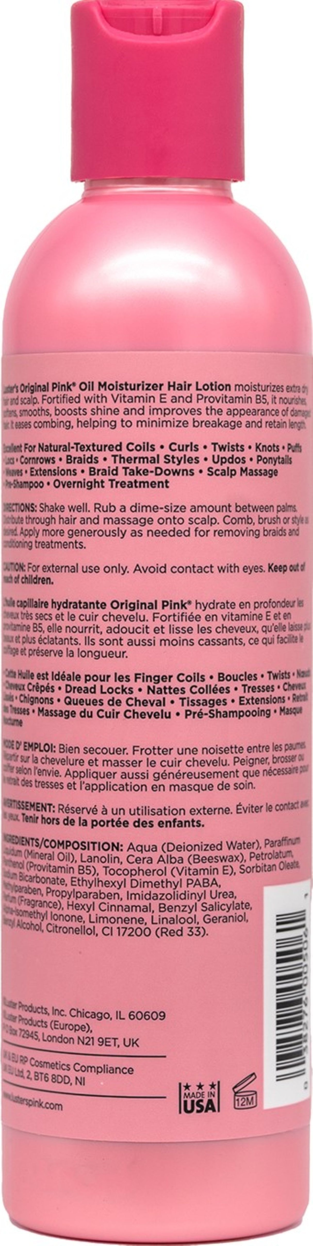 Luster's Pink Oil Moisturizer Hair Lotion 8oz-038276005061-LR-224793-2-LR eShop
