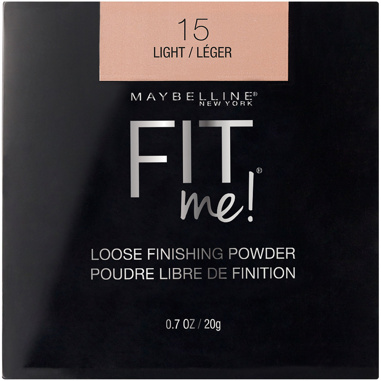 Maybelline Fit Me! Loose Finishing Powder, 15 Light