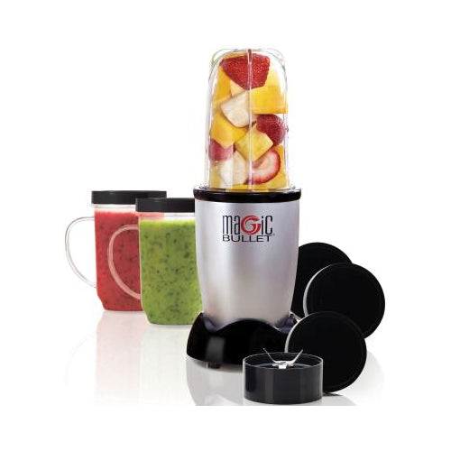 Magic Bullet Personal Blender 11-pc Set, Silver-856915005155-LR-292019-1-LR eShop