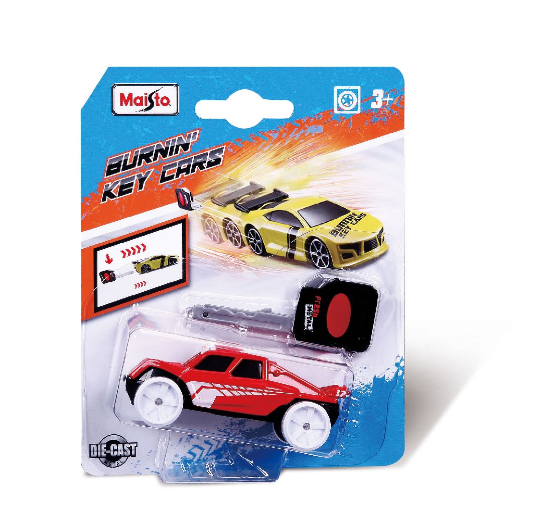 Maisto Fresh Metal Burnin' Key Cars, Assorted-090159151012-LR-214170-2-LR eShop