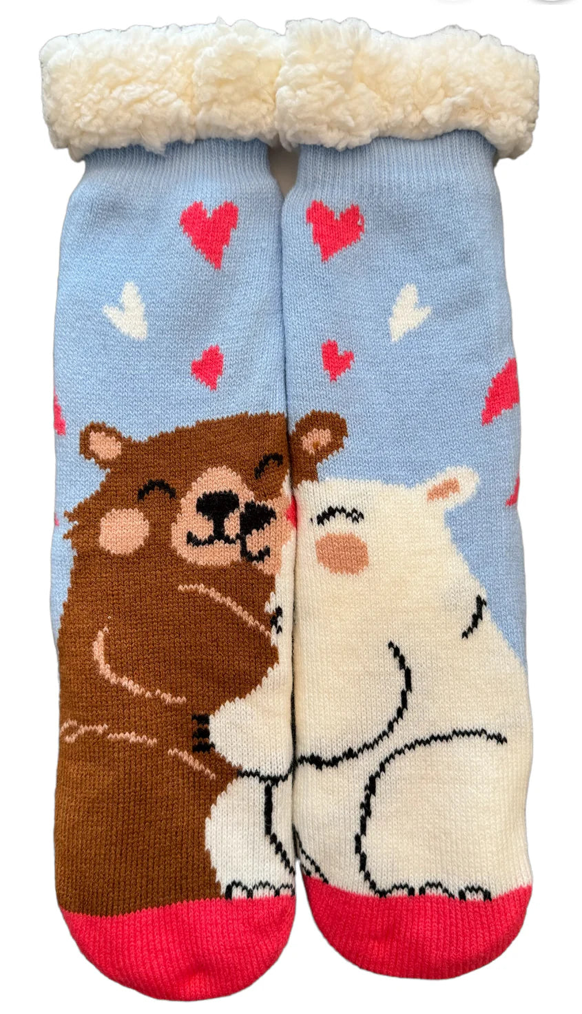 Major Trading, Inc. Assorted Sherpa Socks with Grippers Display Bin-690102574679-LR-343375-2-LR eShop