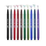 Marvy Uchida LePen Micro-Fine Point Pen Set - Dark Colors, 10 pieces-028617437774-LR-344418-2-LR eShop