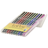 Marvy Uchida LePen Micro-Fine Point Pen Set - Dark Colors, 10 pieces-028617437774-LR-344418-3-LR eShop