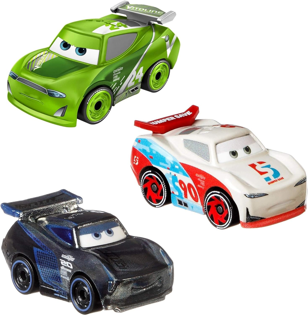 Mattel Disney Pixar Cars Mini Racers - 3 Pack Assortment-887961825664-LR-357595-9-LR eShop