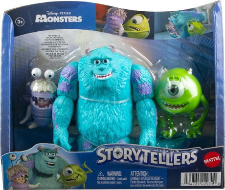 Mattel - Disney Pixar Storytellers Action Figure 3-Pack, Assorted-194735131228-LR-357574-1-LR eShop