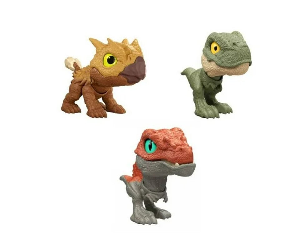 Mattel Jurassic World Mighty Little Biter Collectible Dinos, Assorted-194735280667-LR-357593-3-LR eShop