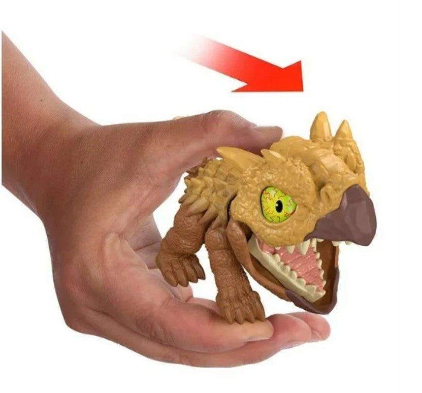 Mattel Jurassic World Mighty Little Biter Collectible Dinos, Assorted-194735280667-LR-357593-4-LR eShop