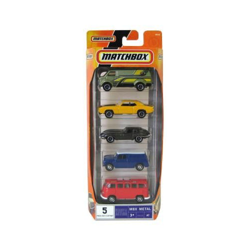 Mattel Matchbox 5-Car Pack-027084092950-LR-166365-1-LR eShop