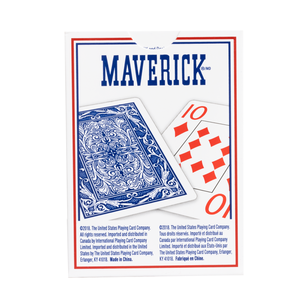 MAVERICK Jumbo Playing Cards - Assorted Colors-041187012066-LR-04037-8-LR eShop