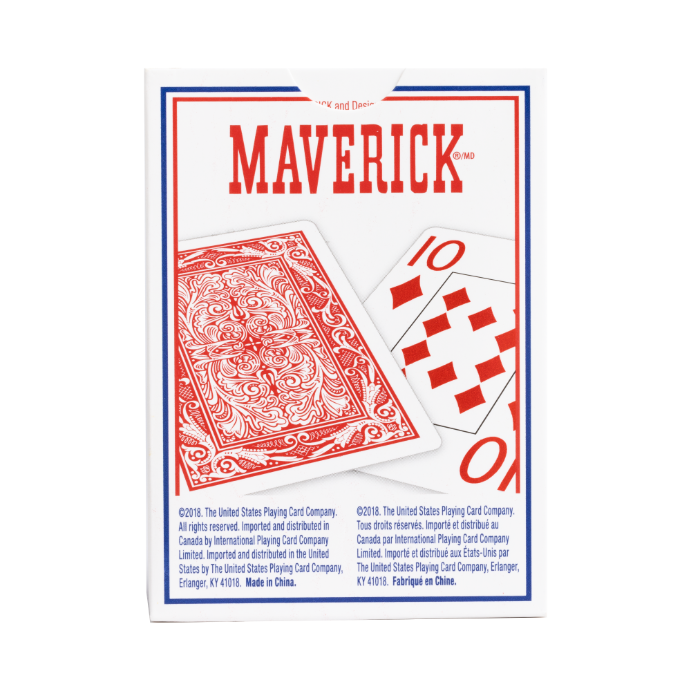MAVERICK Jumbo Playing Cards - Assorted Colors-041187012066-LR-04037-9-LR eShop